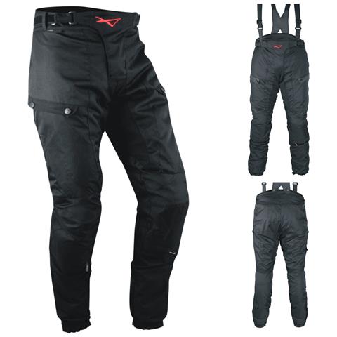 Pantaloni 3 Strati Moto Tessuto Cordura Impermeabile Sfoderabile Termico Uomo 32 - Foto 1