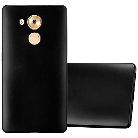 Custodia Compatibile Con Huawei Mate 8 In Nero Metallico - Coperchio Protettivo In Silicone Tpu Flessibile - Foto 2