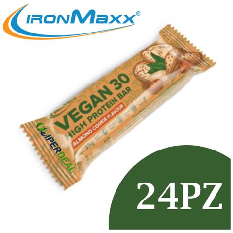 24 Pz Barrette Proteiche, protein Vegan 30,35gr Gusto Mandorle - Foto 3