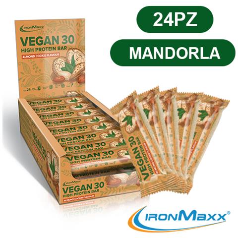 24 Pz Barrette Proteiche, protein Vegan 30,35gr Gusto Mandorle - Foto 1