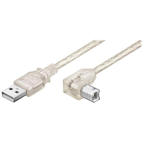 USB 2.0, 0.5 m, 2.0, USB A, USB B - Foto 1
