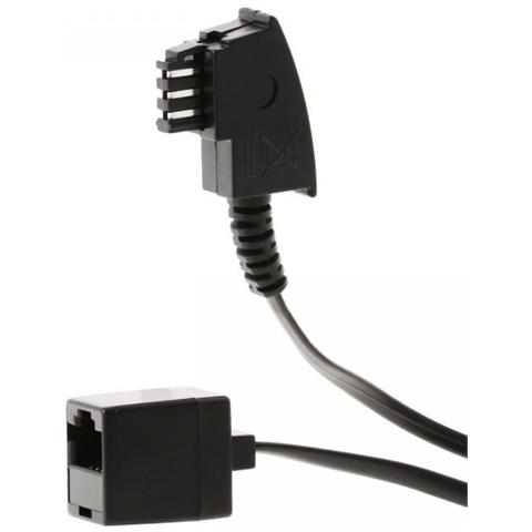 014149 8P4C RJ45 Nero cavo di interfaccia e adattatore - Foto 1