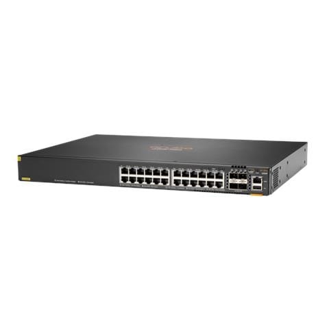 Aruba Networking Aruba 6300F 24-port 1GbE Class 4 PoE & 4-port SFP56 Gestito L3 Gigabit Ethernet (10/100/1000) Supporto Power over Ethernet (PoE) 1U Grigio - Foto 3