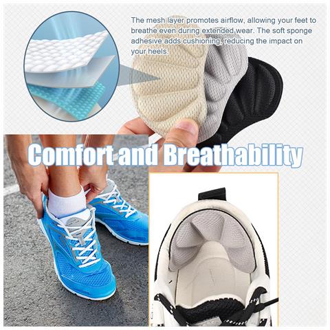 Protezione Tallone/inserti Per Scarpe 3 Paia - Foto 2