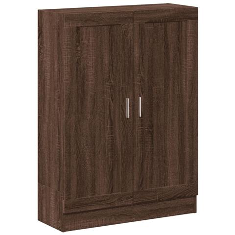 Libreria Rovere Marrone 82,5x30,5x115 Cm In Legno Multistrato - Foto 1