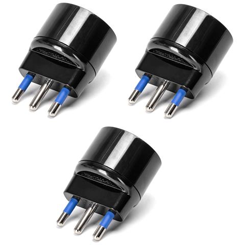 Aigostar Adattatore Tripla E Schuko Ad 1 E 3 Vie 16a 3 Pezzi - Schuko 3 Pezzi - Foto 1