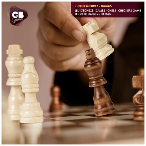 Tabellone Da Scacchi E Dama Colorbaby Sertar Legno (4 Unità) - Foto 2