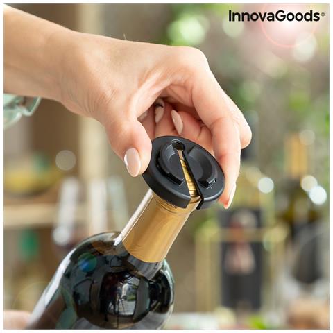 Cavatappi Elettrico Con Accessori Per Vino Corking - Foto 7