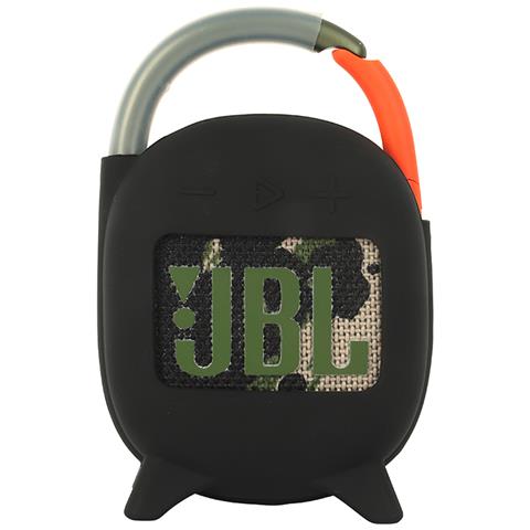 Custodia Protettiva In Silicone Per Altoparlante Bluetooth Jbl Clip4/clip4 Black - Foto 1