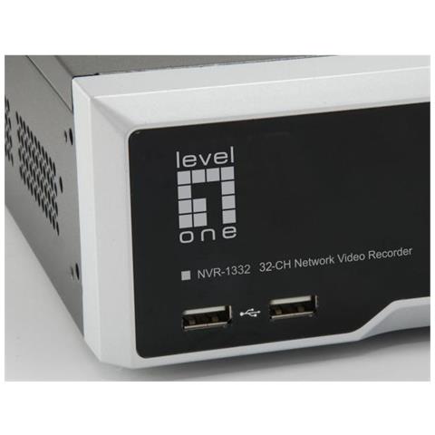 Nvr-1332 Videoregistratore Di Rete (nvr) Nero, Argento - Foto 3