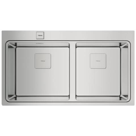 Zenit RS15 2C 86 Lavello ad incasso Rettangolare Acciaio inox - Foto 1