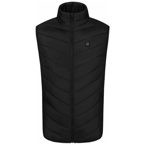 Gilet Riscaldato M01, Doppio Controllo Con 15 Zone Di Riscaldamento Black 4xl - Foto 1