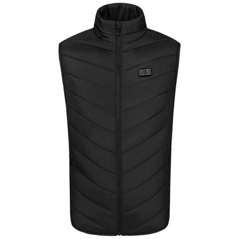Gilet Riscaldato M01, Doppio Controllo Con 15 Zone Di Riscaldamento Black 4xl - Foto 2