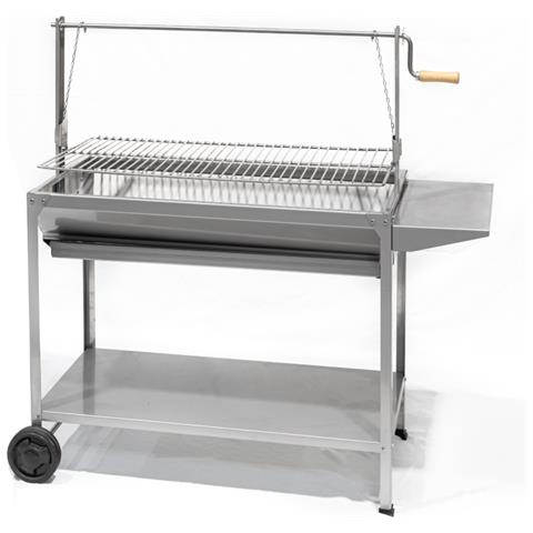 Barbecue Argentino Esclusivo In Acciaio Inossidabile. 100 Cm E 80 Cm - Foto 1