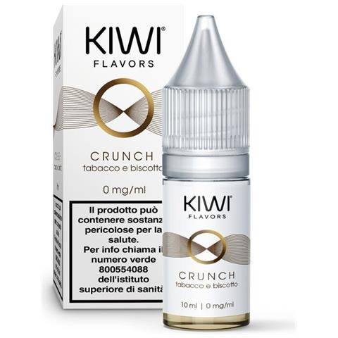0mg - Crunch - Liquido Pronto 10ml - Kiwi Vapor - Foto 1