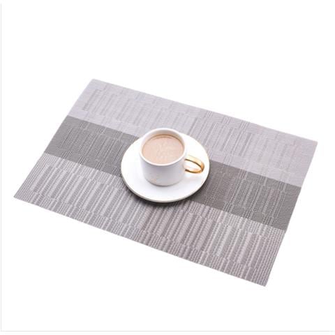 Set Di 2 Tovagliette Classiche Marroni Per Hotel E Ristoranti Grey - Foto 1