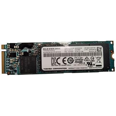 SSD 512 GB Serie 00JT051 M. 2 2280 Interfaccia PCIe 3.0 x4 - Foto 1