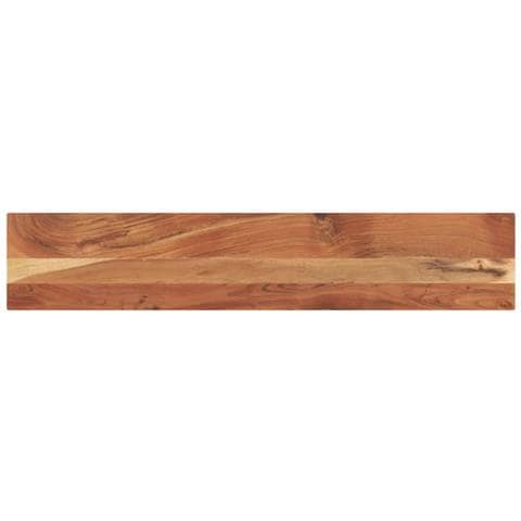 Piano Tavolo 140x20x3,8 Cm Rettangolare Legno Massello Acacia - Foto 1
