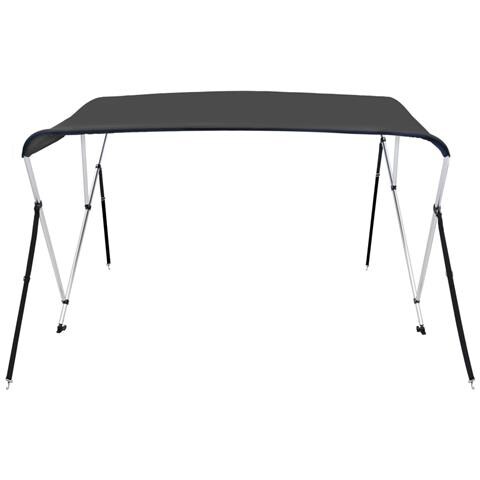 Bimini Di Prua Con Tendalino A 3 Archi Antracite 183x196x137 Cm - Foto 2