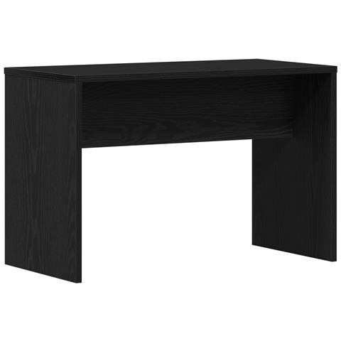 Sgabello da Toeletta Rovere Nero 70x35x45 cm Legno Ingegnerizzato - Foto 1