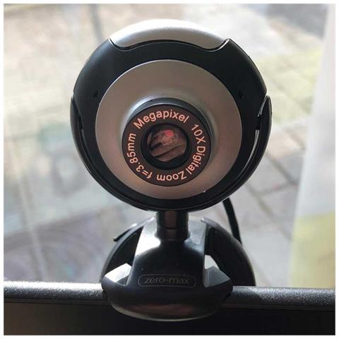 ZM-020 webcam 1 MP USB 2.0 Nero, Grigio - Foto 2