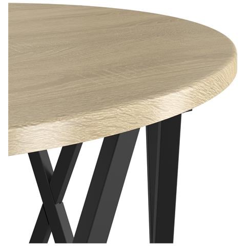 Tavolini Nesting 3 pz in Rovere Sonoma in Legno Ingegnerizzato - Foto 9