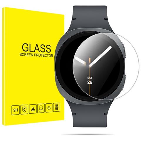 Pellicola Protettiva In Vetro Temperato Privacy Per Samsung Watch 8 40mm (2 Pezzi) - Foto 1