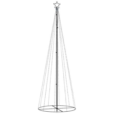 Lusso Casadino -  Albero Di Natale A Cono Colorato 310 Led 100x300 Cm - Foto 2