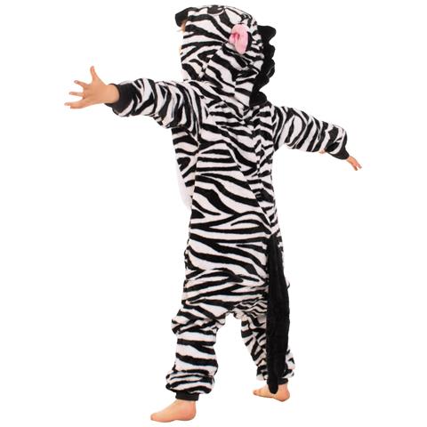 Pigiama Per Bambini Kigurumi Onesie Costume Zebra 135-145 Cm - Foto 2