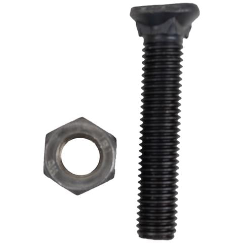 Bullone Testa Ovale M10x55 Con Dado Confezione Da 50 Pezzi - Foto 2