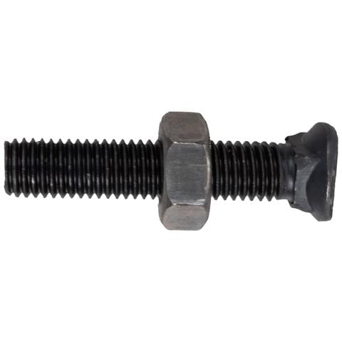 Bullone Testa Ovale M10x55 Con Dado Confezione Da 50 Pezzi - Foto 1