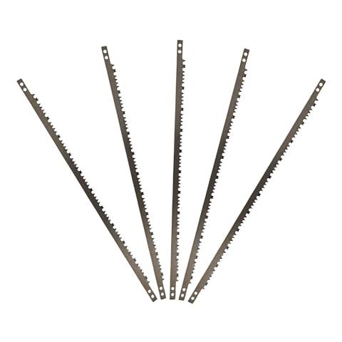 Labor Set 5 Lame Di Ricambio Per Segaccio 53 Cm – Denti A Castello In Acciaio Per Taglio Legno - Foto 1