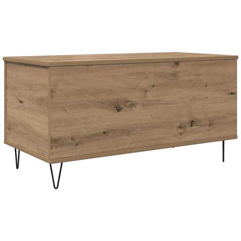 Tavolino da salotto rovere artigianale 90 x 44.5 x 45 cm - Foto 1