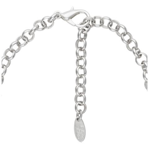 Collana ""a Tre Giri"" In Argento E Rosso - Foto 4