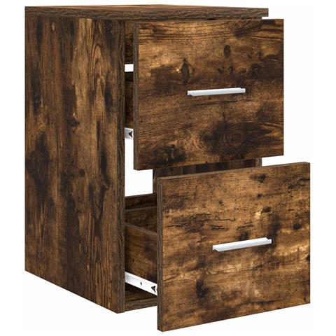 Armadio Bagno In-between Rovere Fumo 30 x 35 x 50 cm - Foto 2