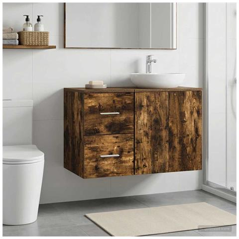 Armadio Bagno In-between Rovere Fumo 30 x 35 x 50 cm - Foto 8