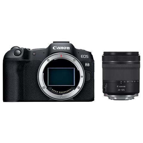 EOS R8 + RF 24-105mm F4-7.1 IS STM MILC 24,2 MP CMOS 6000 x 4000 Pixel Nero - Foto 1