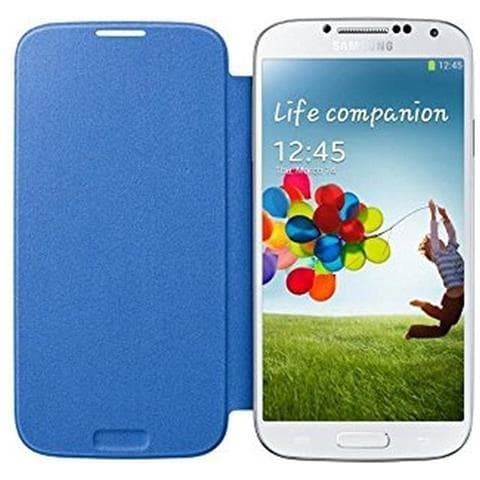 Flip Cover Originale per Galaxy S4 - Blu - Foto 2