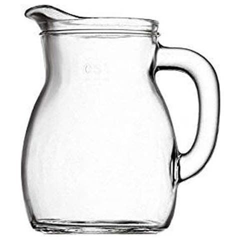tè freddo e succo brocca Clear 1000ml Vetro brocca di acqua Ceramic Story in vetro borosilicato brocca caraffa 