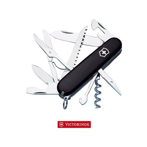 HUNTSMAN BLACK Multiuso grande da 91 mm 15 funzioni Nero - Foto 1