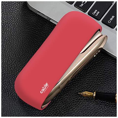 Soft Case per IQOS 3 DUO / 3, Custodia Cover di Protezione Morbida per Sigaretta Elettronica IQOS 3 DUO / 3 Silicone Soft Touch, Contro Graffi Cadute e Urti accidentali, Case mordibo (Red) - Foto 7