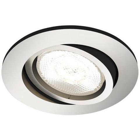 Shellbark Lampada Led Da Incasso Classe Energetica: Led 4.5 W Bianco Caldo Nickel (raso)  - Foto 1