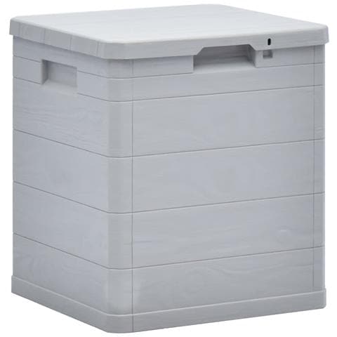 Baule da Giardino 90 L Grigio Chiaro - Foto 1