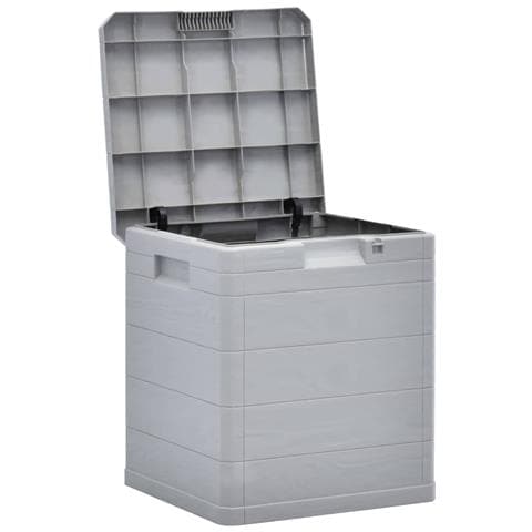 Baule da Giardino 90 L Grigio Chiaro - Foto 7