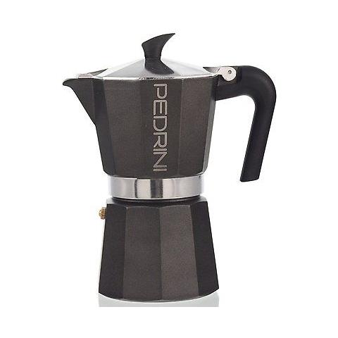 Caffettiera Moka 6 tazze antracite - Foto 1