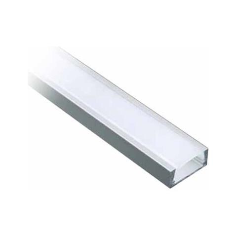 V-tac Vt-9327 Profilo In Alluminio Da 2m Milky Cover Per Striscia Led - Sku 3370 - Foto 1