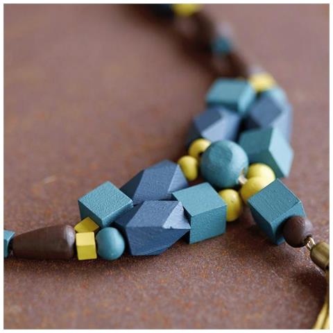 8 Perline Di Legno Poligonale 15 X 11 Mm - Foto 4