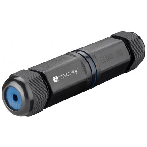 Techly Adattatore RJ45 F/RJ45 F Impermeabile Protezione IP68 - Foto 1