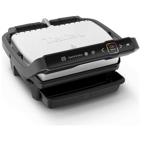 Optigrill Elite Grill Elettrico 12 Programmi Automatici Alimenti Surgelati Funzioni Acciaio Inossidabile / Nero Gc750d12 - Foto 2