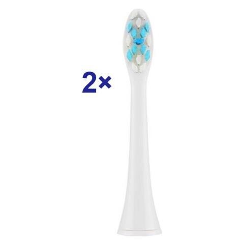 Ricambio Spazzolino Softclean 070790300 Testine, Per Adulti, Numero Di Testine Incluse 2, Bianco - Foto 1